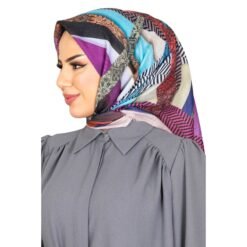 Vierkante hijab 11