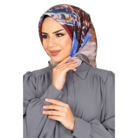 Vierkante hijab 13