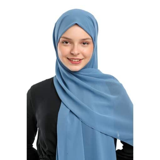 Elegant Chiffon Hijab 1