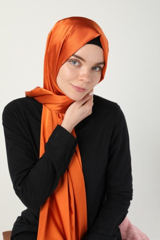 hijab en satin