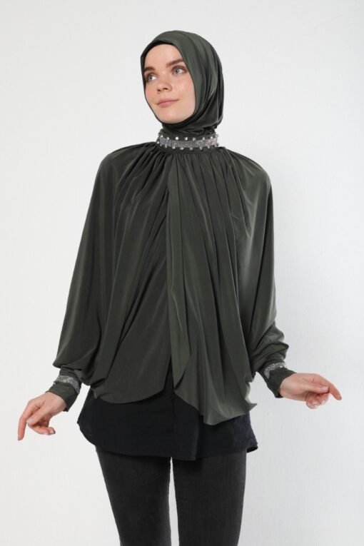 Lux Sandy Pearl Hijab 7