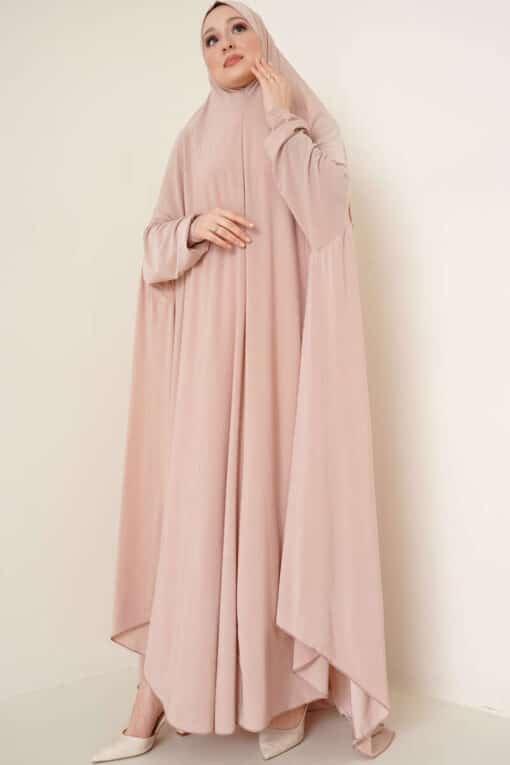 Lux Sandy Hijab Abaya Beige
