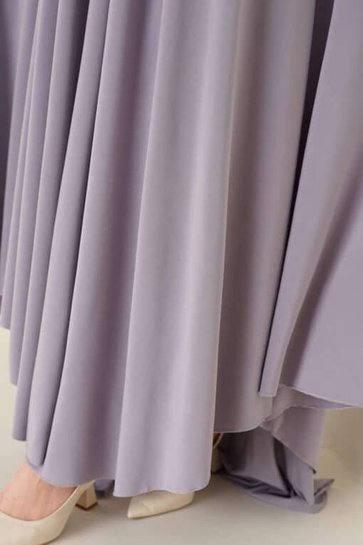 Lux Sandy Hijab Abaya Grau 3