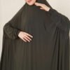 Lux Sandy Hijab Abaya Kaki 2