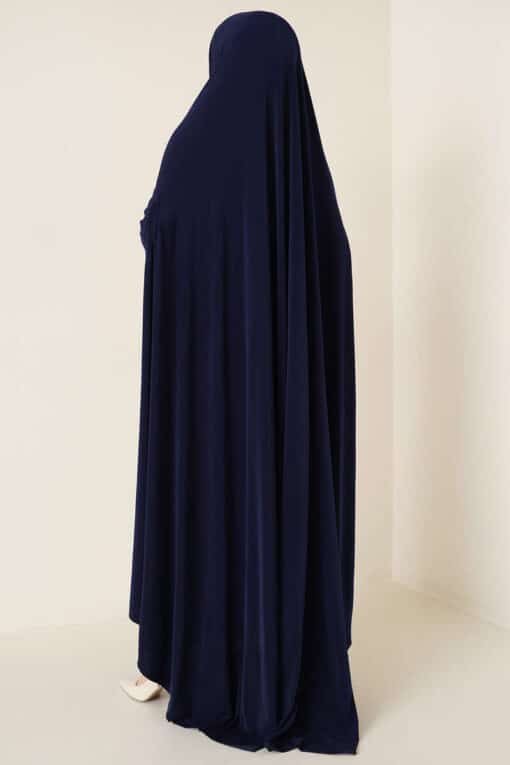 Lux Sandy Hijab Abaya Marineblau 1
