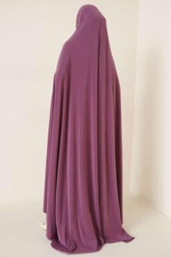 Lux Sandy Hijab Abaya Magenta 1