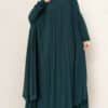 Lux Sandy Hijab Abaya Smaragd