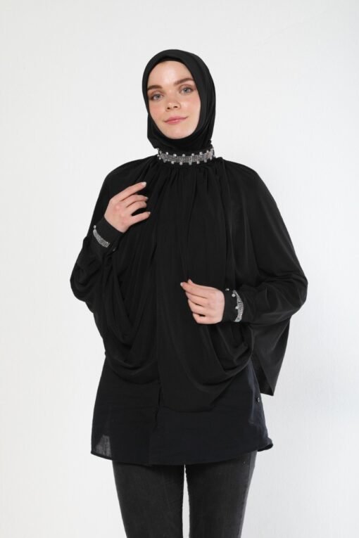 Lux Sandy Pearl Hijab 4