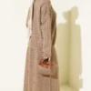 Lace Skirt Knit Two-Piece Set Mink wholesale clothing set view 3 - Hicabistan Turkey factory