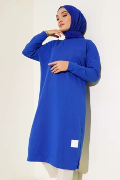 Alternative view of Embroidered Long Basic Tunic