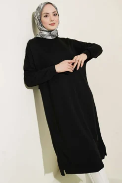 Alternative Ansicht von Emblem Long Basic Tunic Black