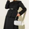Buttoned Baby Collar Skirt Set Black Großhandel clothing set view 2 - Hicabistan Türkei Fabrik
