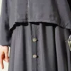 Button Detail Dress Set with Elastic Waistband Großhandel clothing set view 4 - Hicabistan Türkei Fabrik