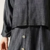 Belted Zippered Jumper Dress Set Großhandel clothing set view 4 - Hicabistan Türkei Fabrik