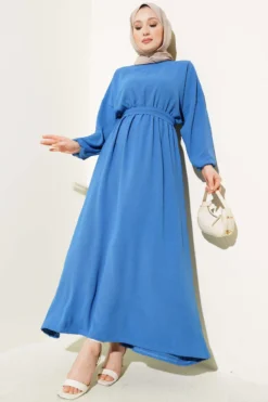 Belted Ayrobin Dress Indigo