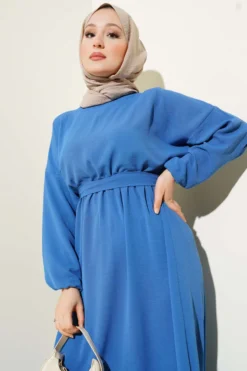 Alternative view of Belted Ayrobin Dress Indigo