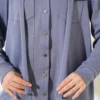 Two-Piece Set with Snap Closure wholesale clothing set view 4 - Hicabistan Turkey factory