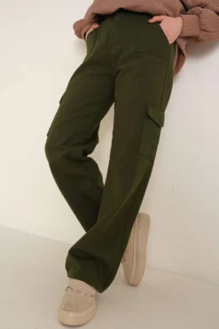 Cargo Pants with Pockets Khaki