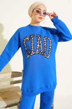 Alternative view of Ciao Leopard Printed Three-Piece Set