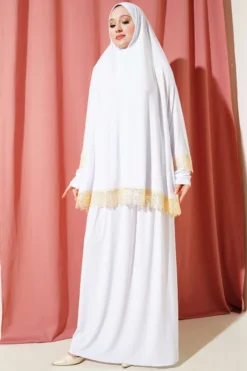 Lace Prayer Set Ecru