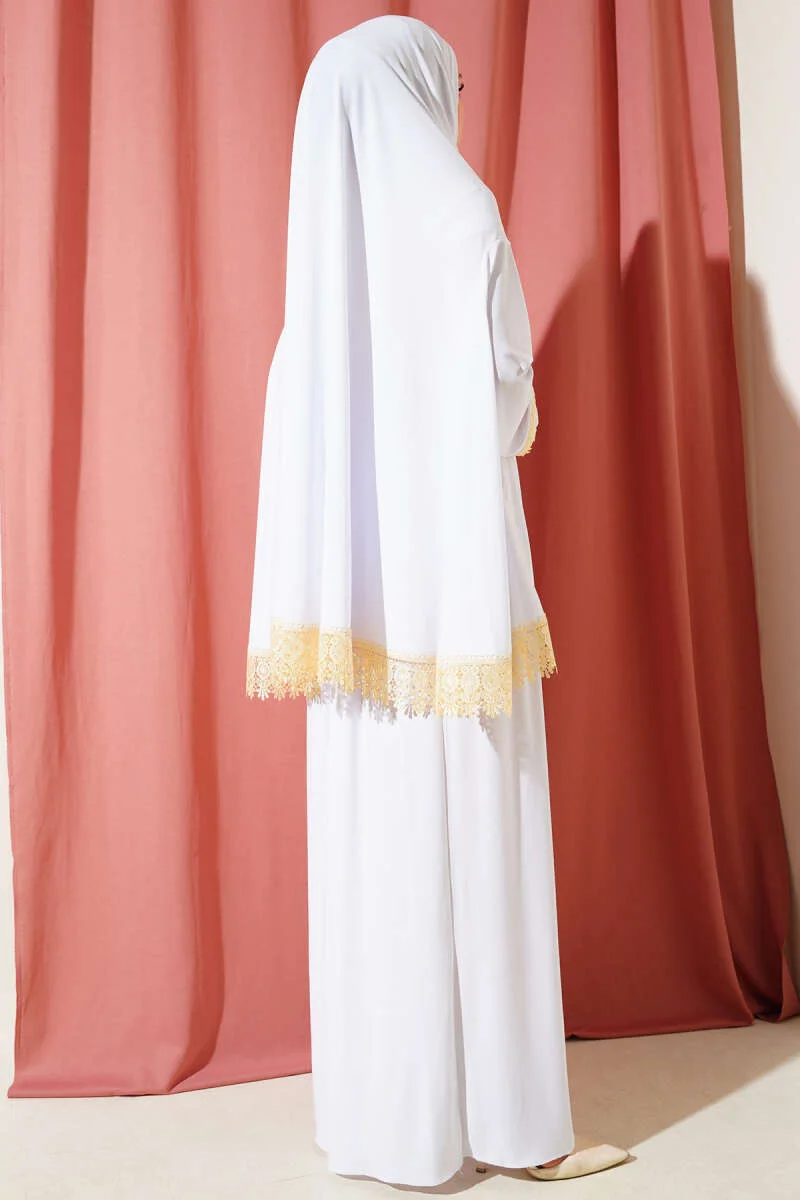 Lace Prayer Set Ecru - Image 3