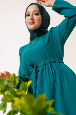 Alternative view of Lace Tunic Dress Emerald