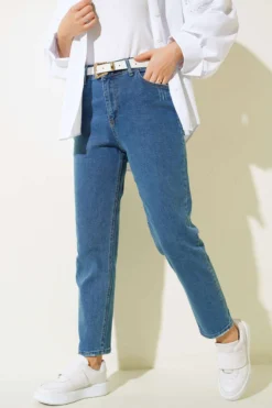 Alternative view of Skinny Fit Mini Ripped Detail Jeans