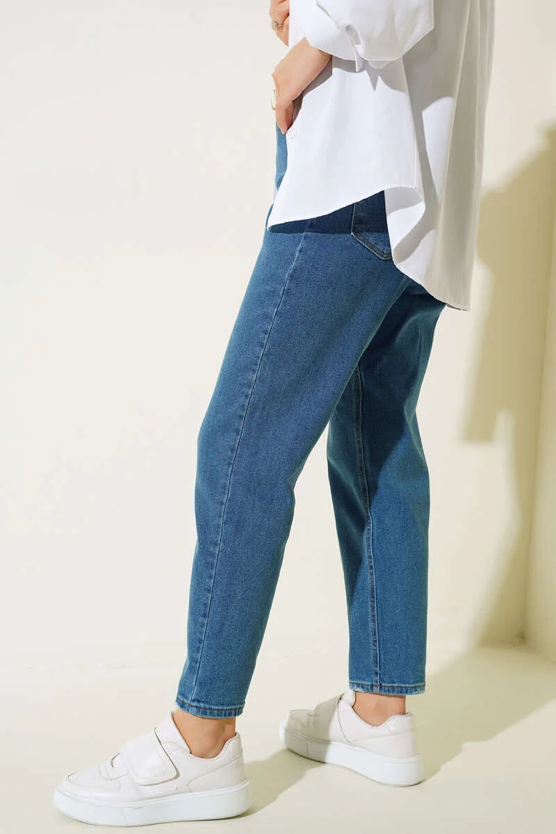 Skinny Fit Mini Ripped Detail Jeans - Image 3
