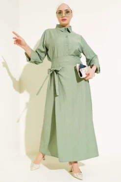 Side-Tie Skirt Two-Piece Set