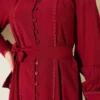 Skirt Burgundy wholesale dress view 4 - Hicabistan Turkey factory