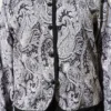 Ethnic Pattern Jacket and Skirt Set Black wholesale clothing set view 4 - Hicabistan Turkey factory