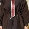 Fularlı Bel Tünelli Paraşüt İkili Takım Brown al por mayor clothing set view 4 - Hicabistan fábrica Turquía