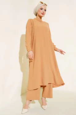 Hidden Button Two-Piece Set