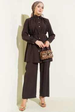 Modal Two-Piece Set Brown