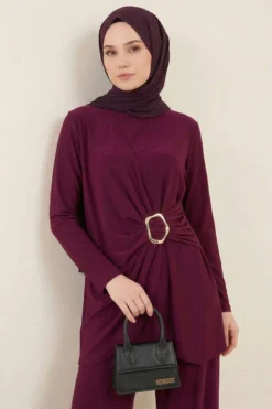 Sandy Two-Piece Set Purple