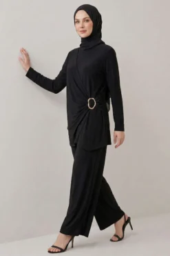 Sandy Two-Piece Set Black