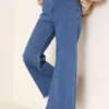 Short Fringed Denim Pants