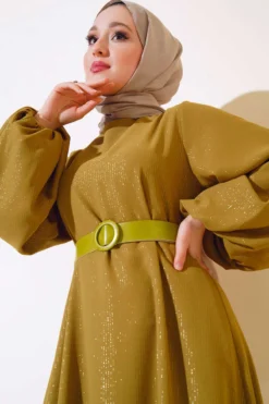 Alternative view of Belted Glitter Dress