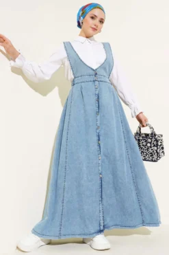 Flared Waist Elastic Dress