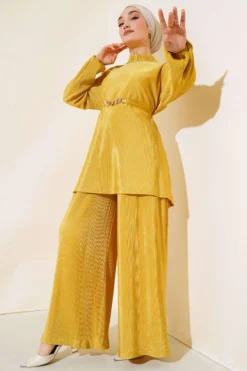 Set with Belt Accessory Mustard