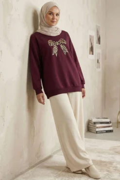 Vista alternativa di Ribbon Print Tunic
