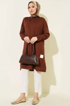 Alternative view of Basic Tunic Brown