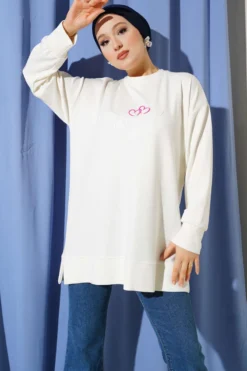 Printed Tunic Ecru