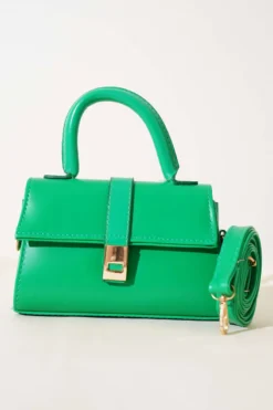 Alternative view of Magnetic Handbag Green