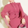 Pleated Waist Tunic with Skirt Set wholesale clothing set view 2 - Hicabistan Turkey factory