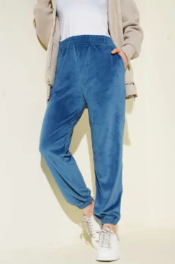 Alternative view of Velvet Jogger Pants Indigo