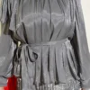 Sequin Skirt Evening Suit Grey Großhandel clothing set view 4 - Hicabistan Türkei Fabrik