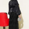 Sequin Skirt Evening Suit Black all'ingrosso clothing set view 3 - Hicabistan fabbrica Turchia