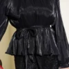 Sequin Skirt Evening Suit Black all'ingrosso clothing set view 4 - Hicabistan fabbrica Turchia