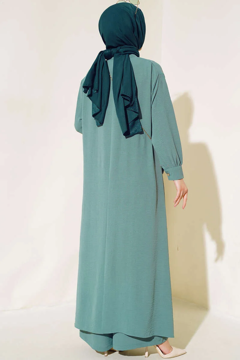 Loose Two-Piece Set all'ingrosso clothing set view 3 - Hicabistan fabbrica Turchia